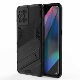 Kuori Oppo Find X3 / X3 Pro Irrotettava Kaksiasentoinen Handsfree-jalusta