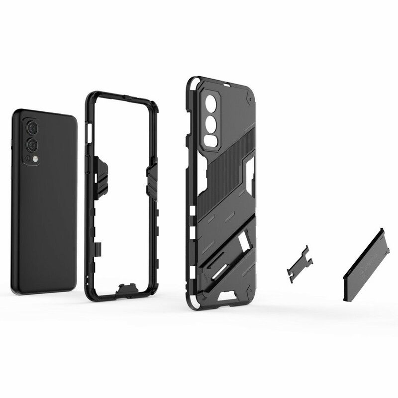 Case OnePlus Nord 2 5G Irrotettava Kaksiasentoinen Handsfree-jalusta