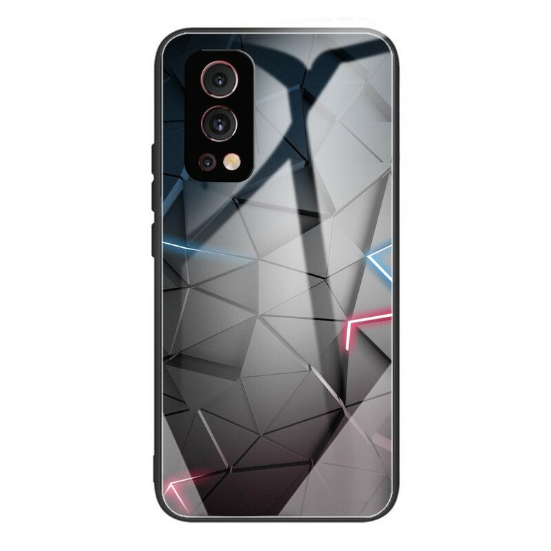 Case OnePlus Nord 2 5G Karkaistu Lasigeometria