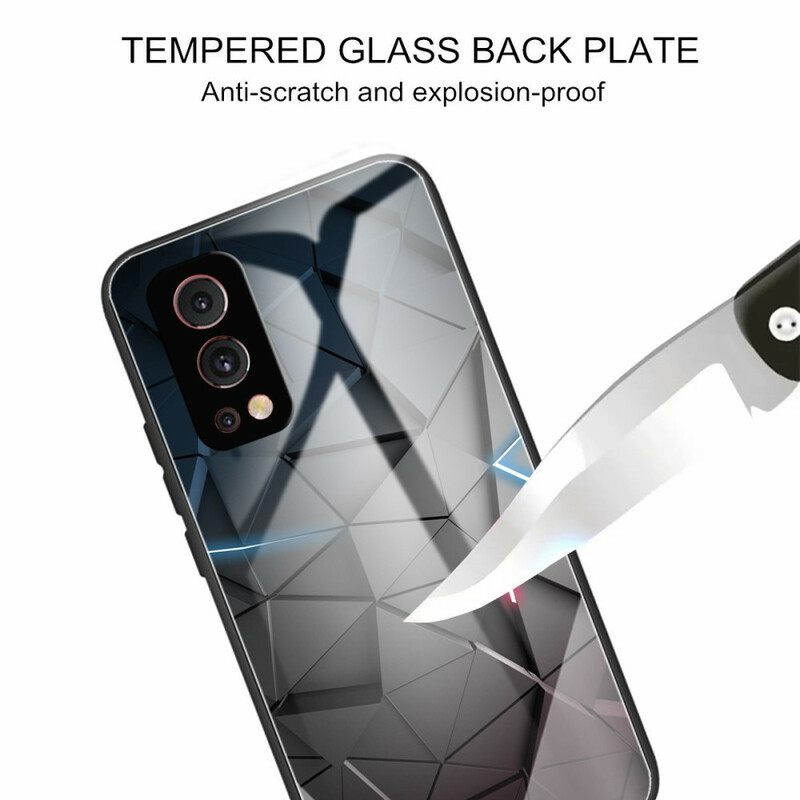 Case OnePlus Nord 2 5G Karkaistu Lasigeometria