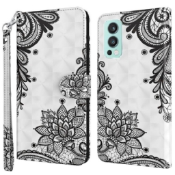 Flip Case OnePlus Nord 2 5G Chic Lace