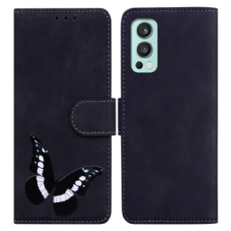 Flip Case OnePlus Nord 2 5G Skin-touch Butterfly