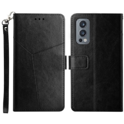 Flip Case OnePlus Nord 2 5G Style Leather Geo Y Design