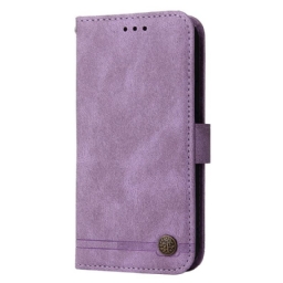 Kotelot OnePlus Nord 2 5G Faux Leather Niitti Ja Nauha