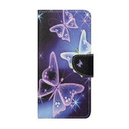 Kotelot OnePlus Nord 2 5G Neon Butterflies