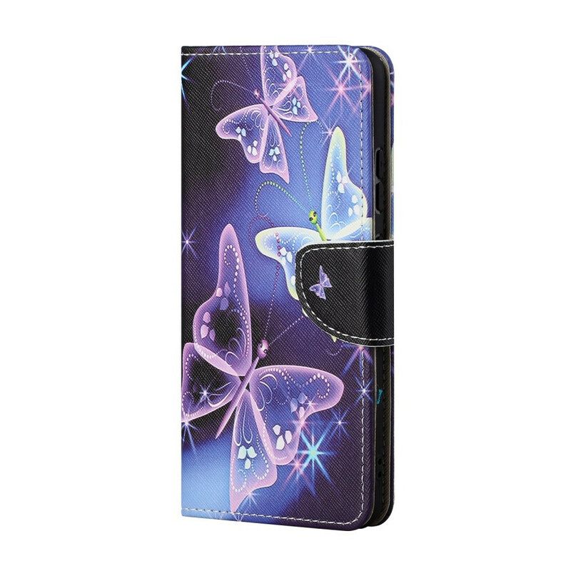 Kotelot OnePlus Nord 2 5G Neon Butterflies