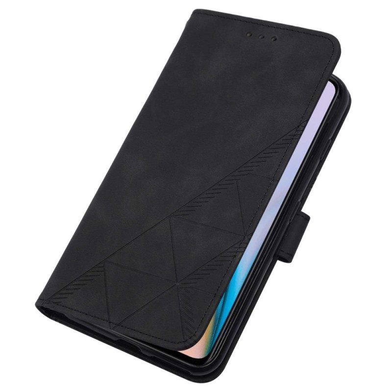 Kotelot OnePlus Nord 2 5G Pyramid Leather Effect