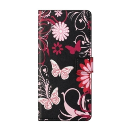 Kotelot OnePlus Nord 2 5G Suojaketju Kuori Butterfly Strap Muunnelmia