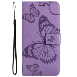 Kotelot OnePlus Nord 2 5G Suojaketju Kuori Giant Thong Butterflies