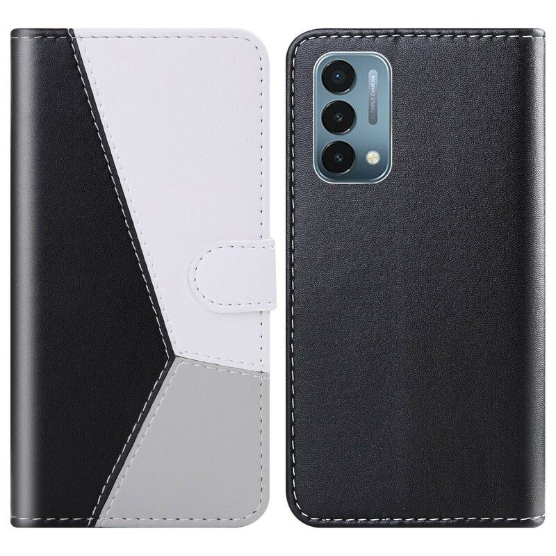 Kotelot OnePlus Nord 2 5G Tricolor Leather Effect