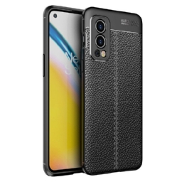 Kuori OnePlus Nord 2 5G Double Line Litchi Leather Effect