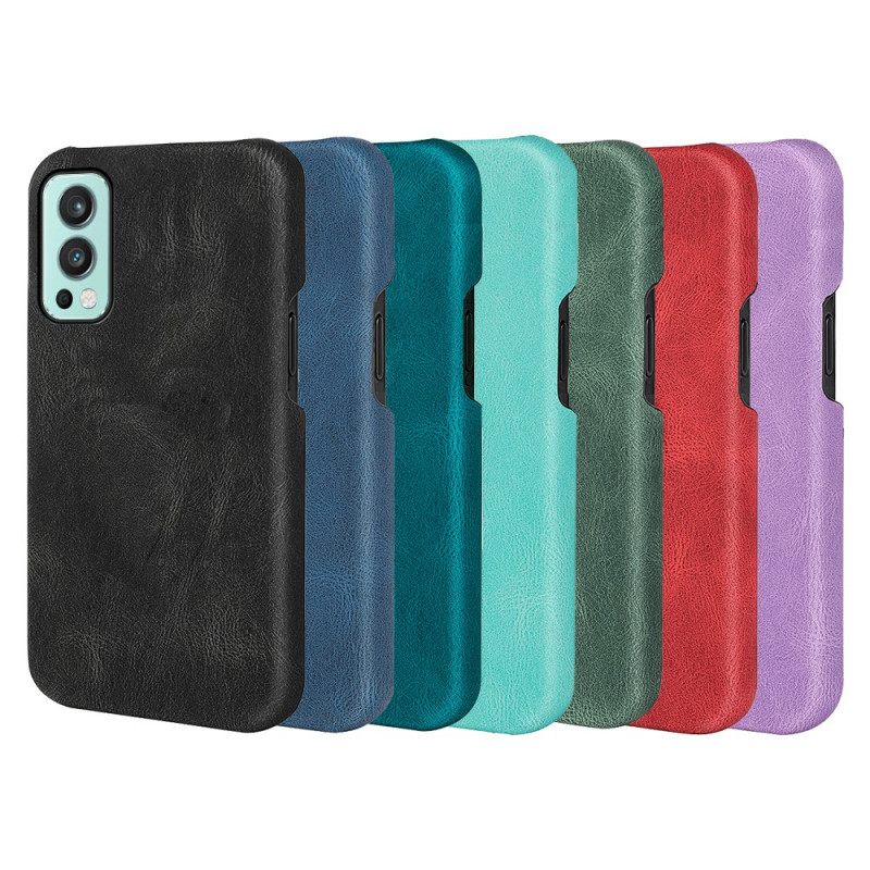 Kuori OnePlus Nord 2 5G New Colors Elegance Leather Effect