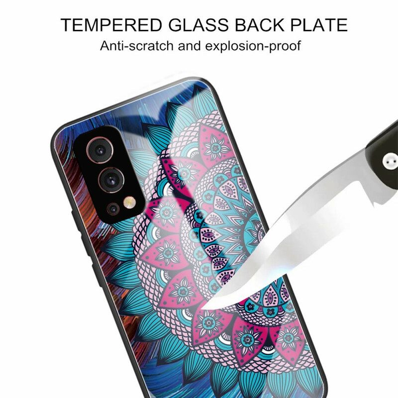 Kuori OnePlus Nord 2 5G Tempered Glass Mandala