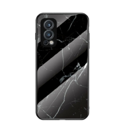 Kuori OnePlus Nord 2 5G Tempered Glass Marble Colors