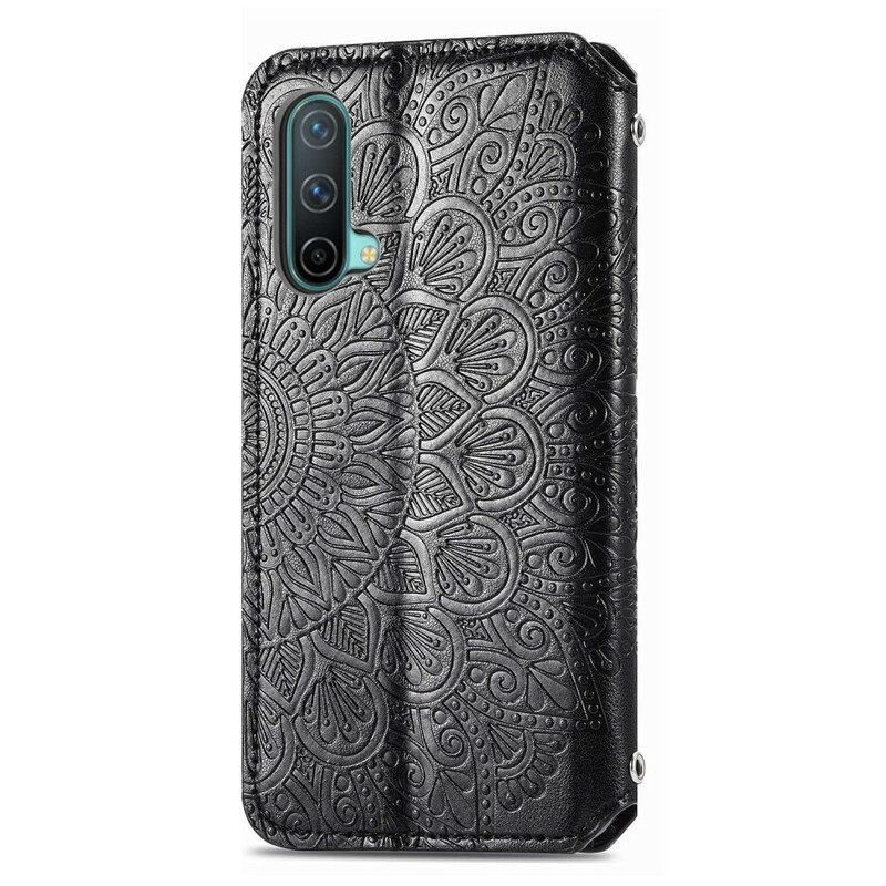 Puhelinkuoret OnePlus Nord 2 5G Kotelot Flip Mandala