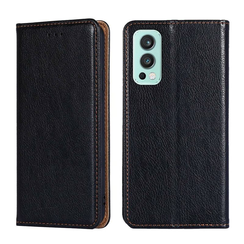 Puhelinkuoret OnePlus Nord 2 5G Kotelot Flip Vintage Leather Style