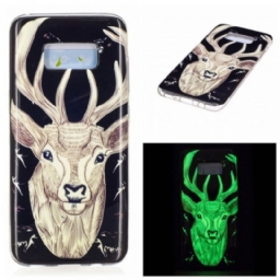 Case Samsung Galaxy S8 Fluorescent Majestic Stag