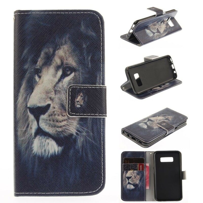 Kotelot Samsung Galaxy S8 Dreaming Lion