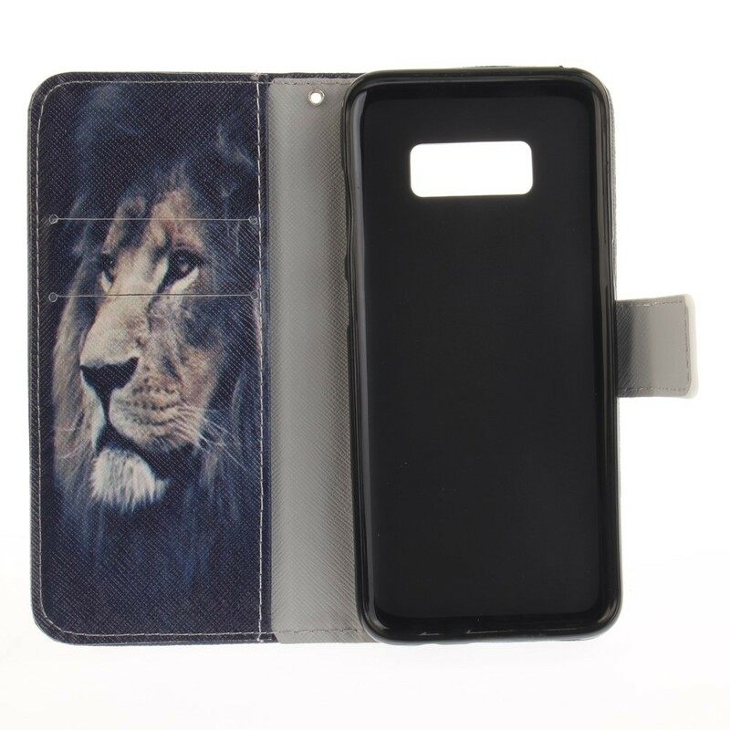 Kotelot Samsung Galaxy S8 Dreaming Lion