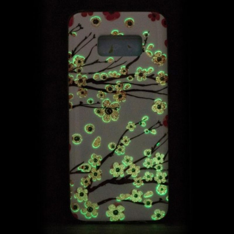 Kuori Samsung Galaxy S8 Flowers Fluorescent