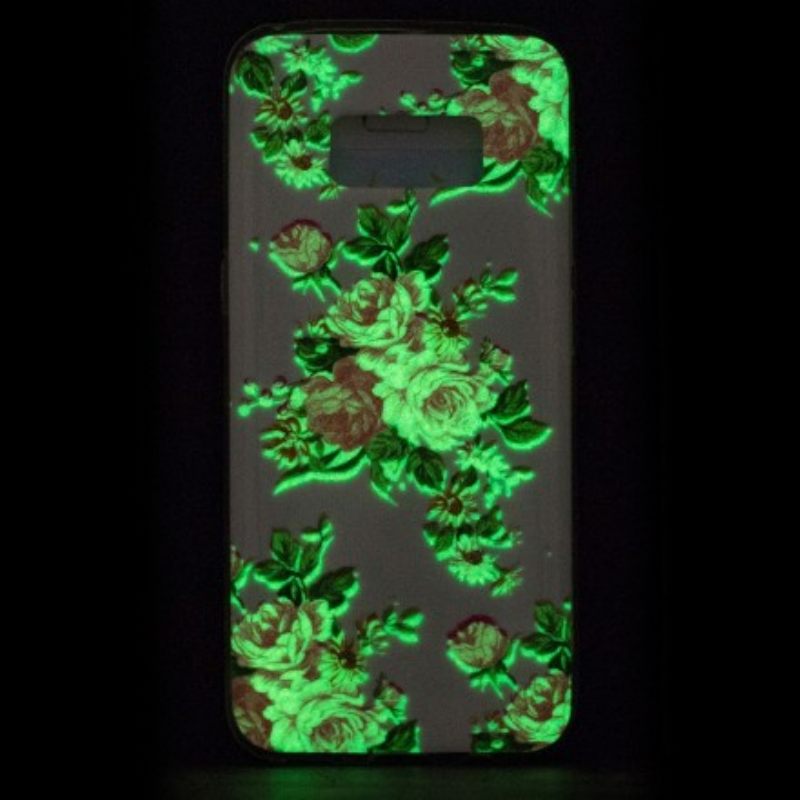 Kuori Samsung Galaxy S8 Fluorescent Liberty Flowers