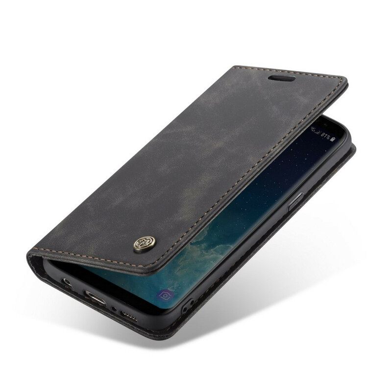 Puhelinkuoret Samsung Galaxy S8 Kotelot Flip Caseme Keinonahka