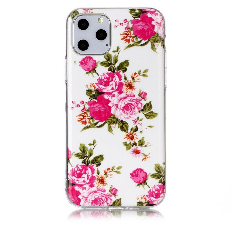 Case iPhone 11 Pro Fluorescent Liberty Flowers