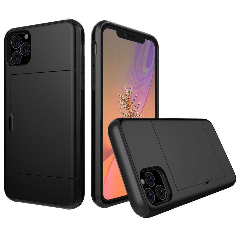 Case iPhone 11 Pro Jäykkä Flashy Korttipidike