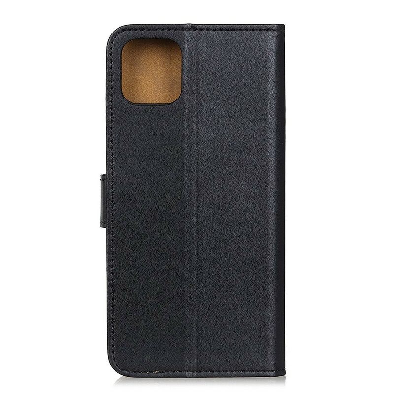 Flip Case iPhone 11 Pro Faux Leather Syksyn Väri