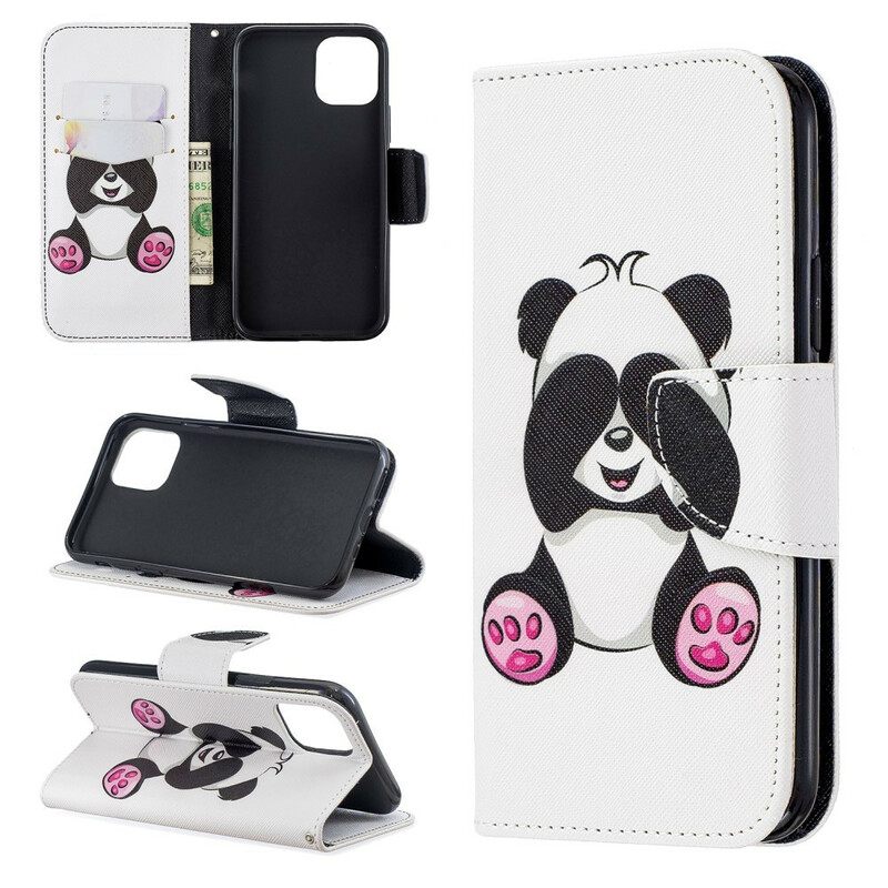 Kotelot iPhone 11 Pro Panda Hauskaa