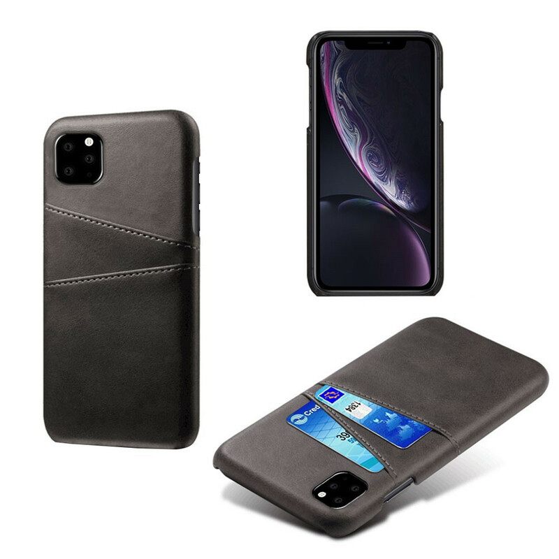 Kuori iPhone 11 Pro Double Card Holder