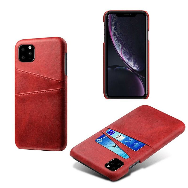 Kuori iPhone 11 Pro Double Card Holder