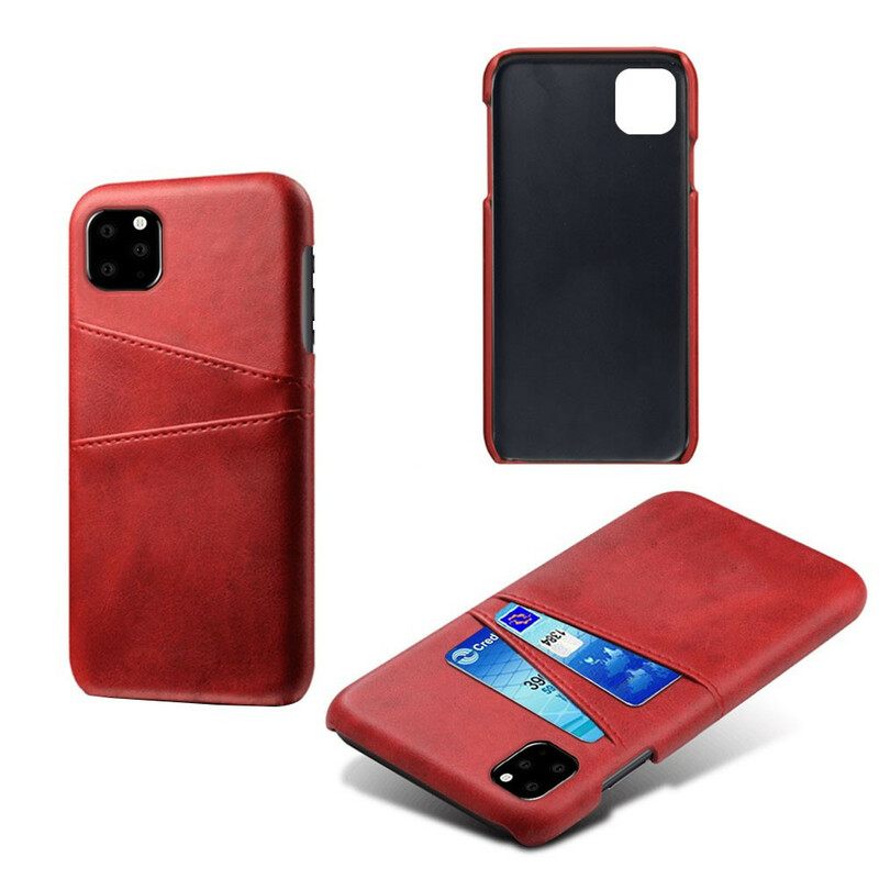 Kuori iPhone 11 Pro Double Card Holder