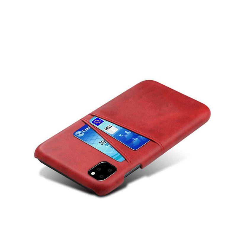 Kuori iPhone 11 Pro Double Card Holder