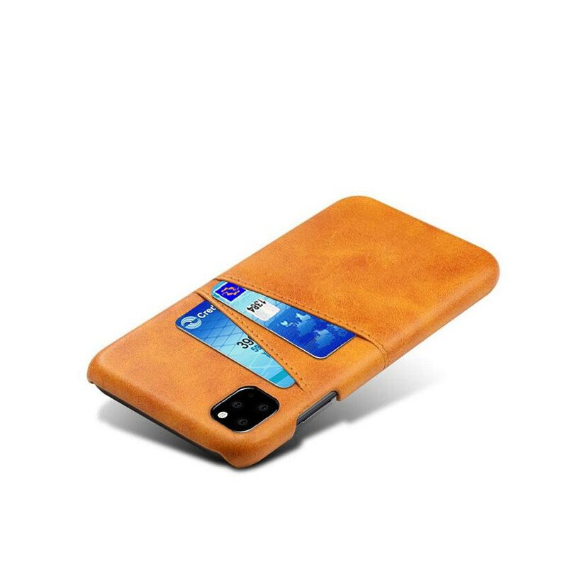 Kuori iPhone 11 Pro Double Card Holder