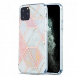 Kuori iPhone 11 Pro Flashy Geometric Marble