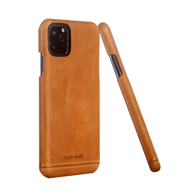 Kuori iPhone 11 Pro Pierre Cardin Aitoa Nahkaa