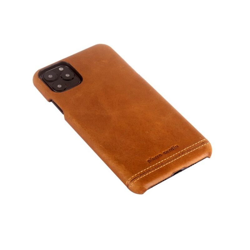 Kuori iPhone 11 Pro Pierre Cardin Aitoa Nahkaa