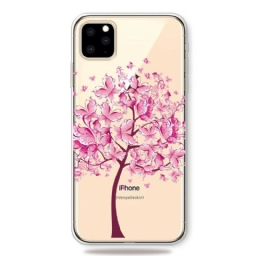 Kuori iPhone 11 Pro Pink Tree Top