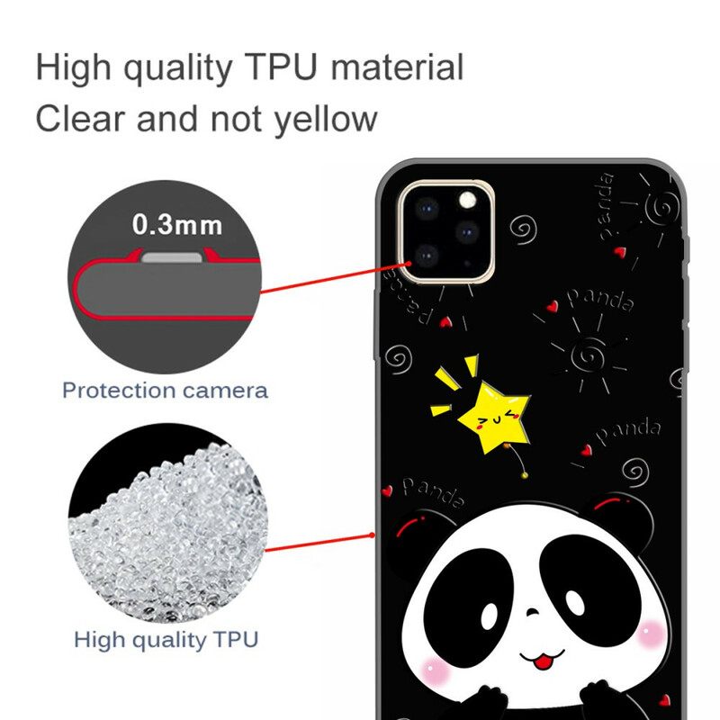 Kuori iPhone 11 Pro Star Panda