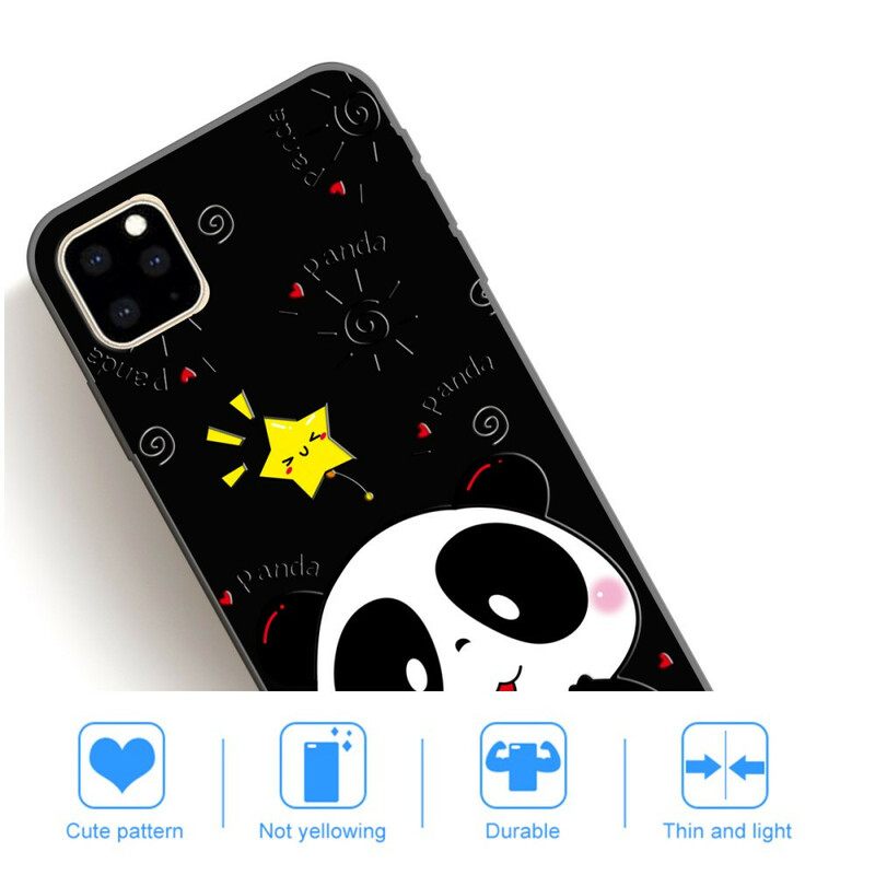 Kuori iPhone 11 Pro Star Panda