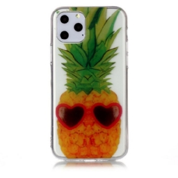 Kuori iPhone 11 Pro Transparent Incognito Ananas