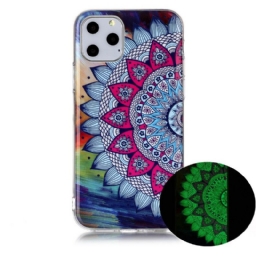 Kuori iPhone 11 Pro Värikäs Fluoresoiva Mandala