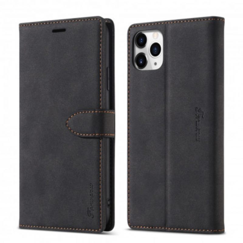 Nahkakotelo iPhone 11 Pro Faux Leather Forwenw