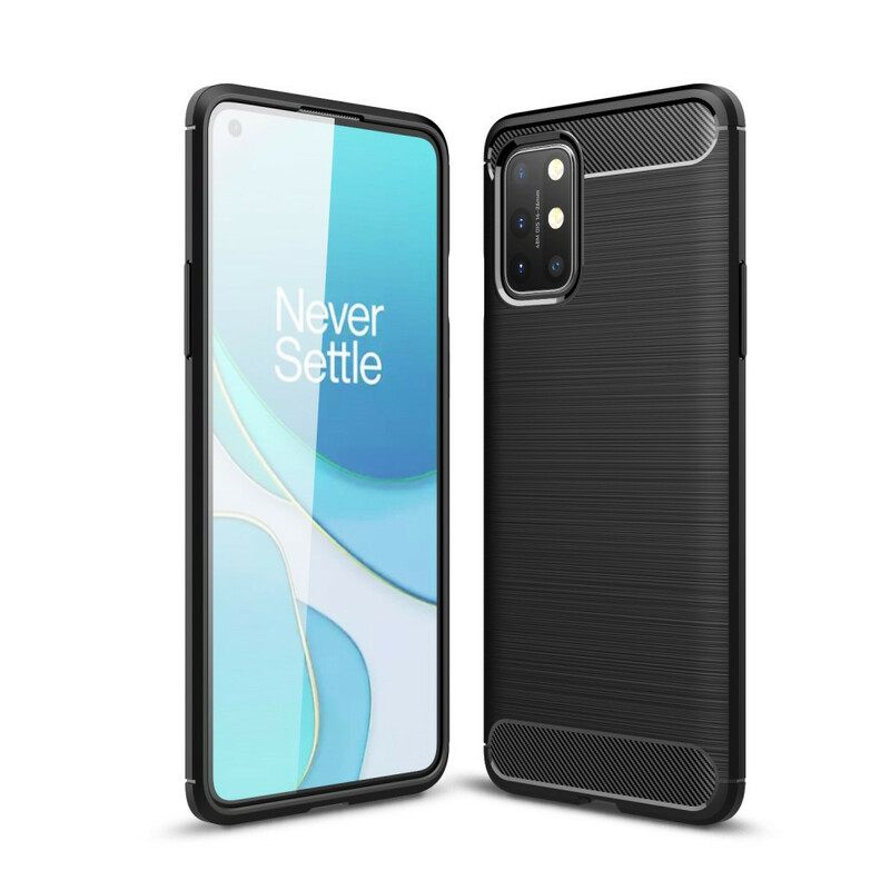 Case OnePlus 8T Harjattu Hiilikuitu