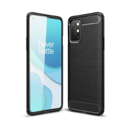 Case OnePlus 8T Harjattu Hiilikuitu