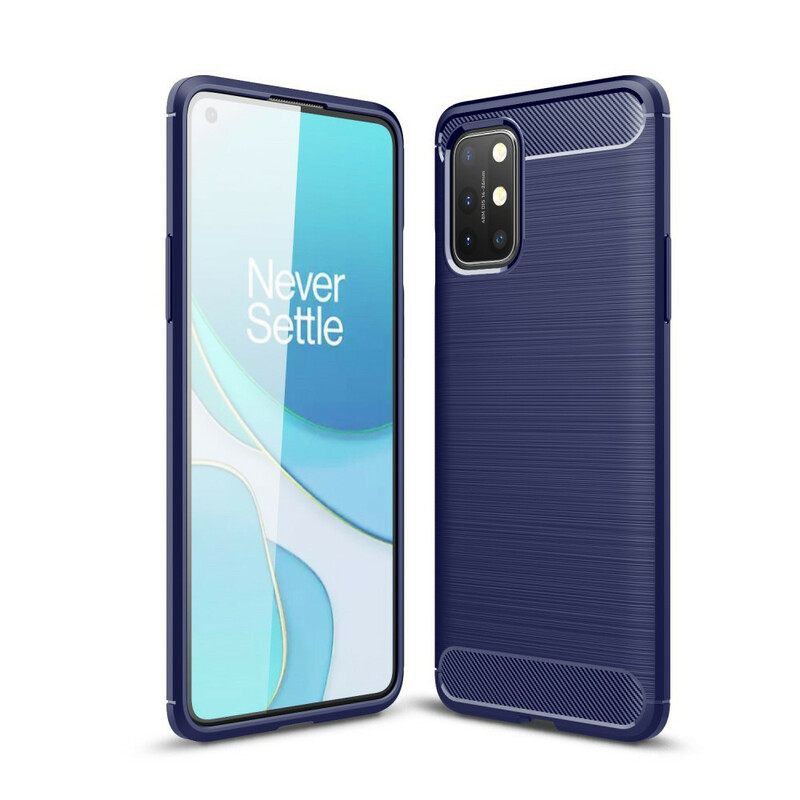 Case OnePlus 8T Harjattu Hiilikuitu