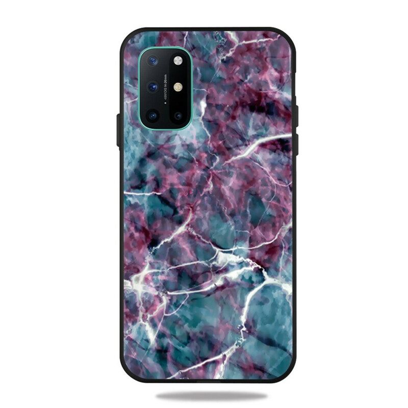 Case OnePlus 8T Purple Marble