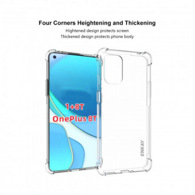 Case OnePlus 8T Transparent Enkay