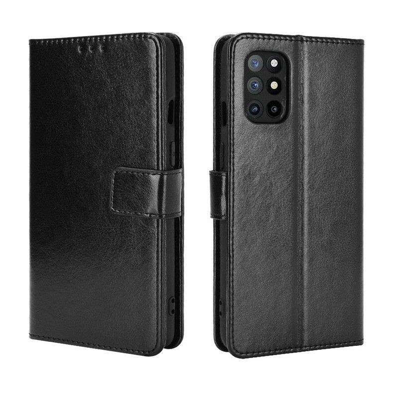 Flip Case OnePlus 8T Keinonahka Näyttävä